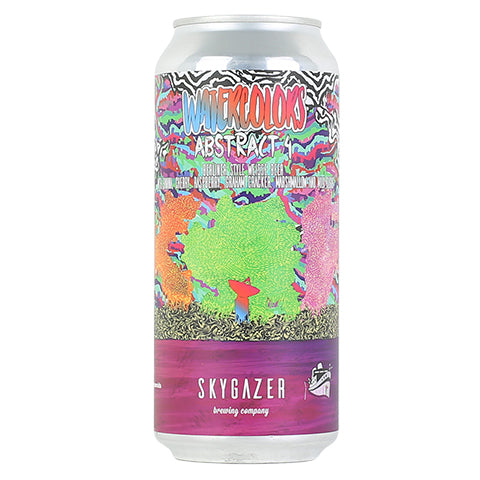 Skygazer Watercolor Abstract V4 Berliner Weisse