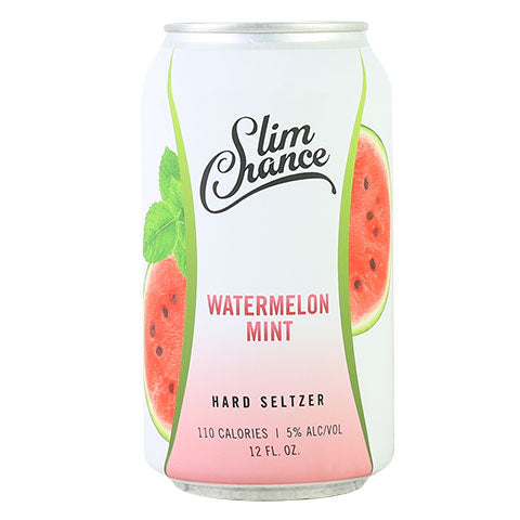 Slim Chance Watermelon Mint hard Seltzer