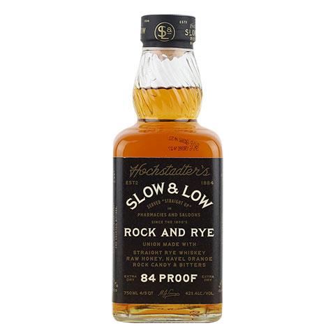 Slow & Low Rock and Rye Straight Rye Whiskey