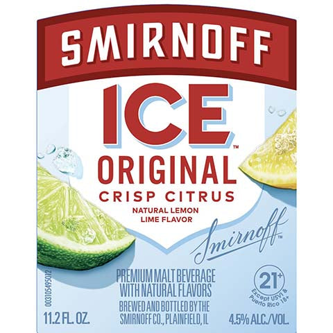 Smirnoff Ice Original Crisp Citrus – CraftShack - Buy craft beer