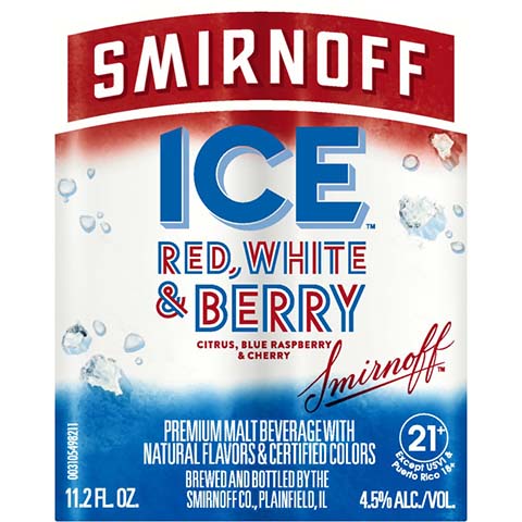 Smirnoff Ice Red, White, & Berry