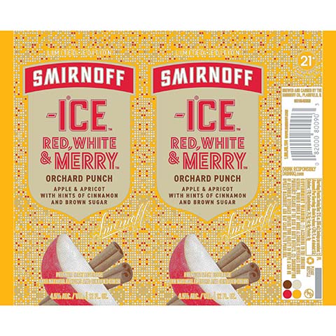 Smirnoff Ice Red, White & Merry Orchard Punch