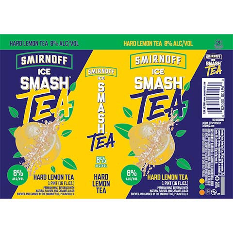 Smirnoff Ice Smash Hard Lemon Tea