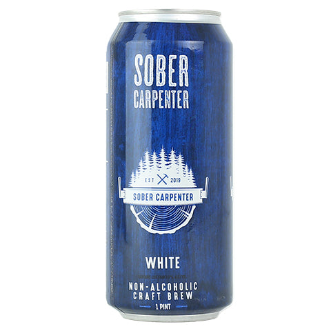 Sober Carpenter White Ale Non-Alcoholic Beer – CraftShack - Buy craft ...