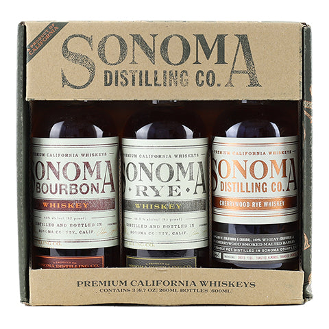 Sonoma Whiskey Tasting Gift Box Set