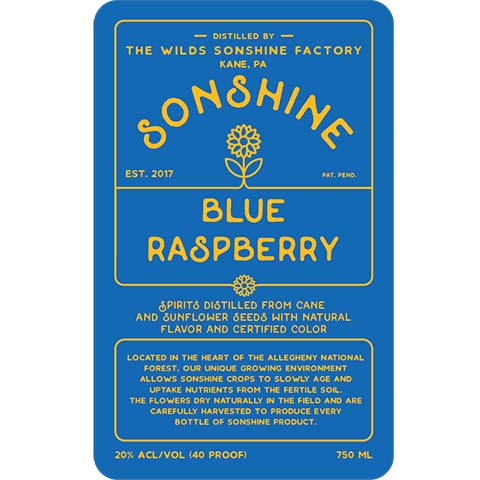 Sonshine Blue Raspberry