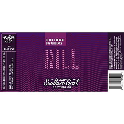 Southern Grist Black Currant and Boysenberry Hill Sour Ale