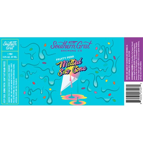 Southern Grist Fruity Pebb Melted Sno Cone Sour Ale