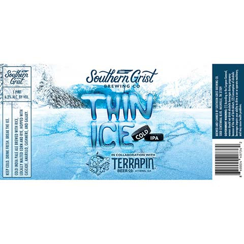 Southern Grist Thin Ice Cold IPA – CraftShack - Buy craft beer online.