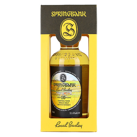 Springbank 10 Year Old Local Barley 2011 Campbeltown Single Malt Scotch Whisky