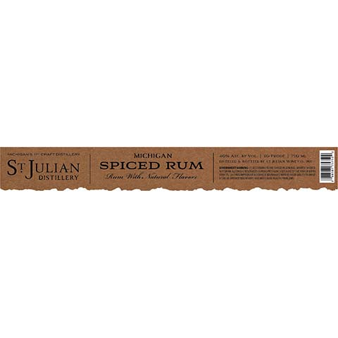St. Julian Michigan Spiced Rum