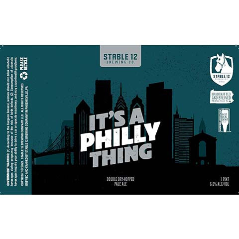 Stable 12 It's A Philly Thing Pale Ale
