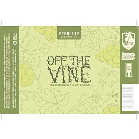Stable 12 Off The Vines Sour