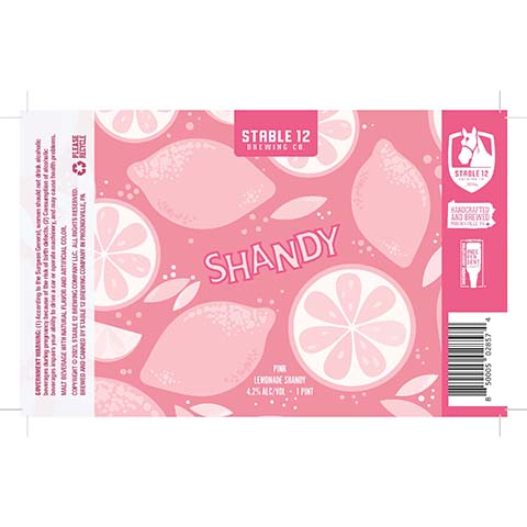 Stable 12 Shandy Pink Lemonade