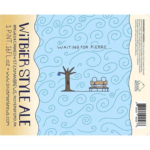 Stickman Waiting for Pierre Witbier Style Ale
