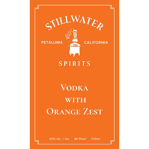 Stillwater Petaluna California Vodka