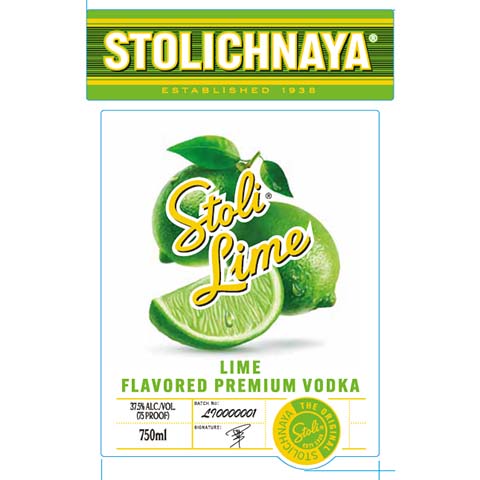 Stolichnaya Stoli® Lime Vodka