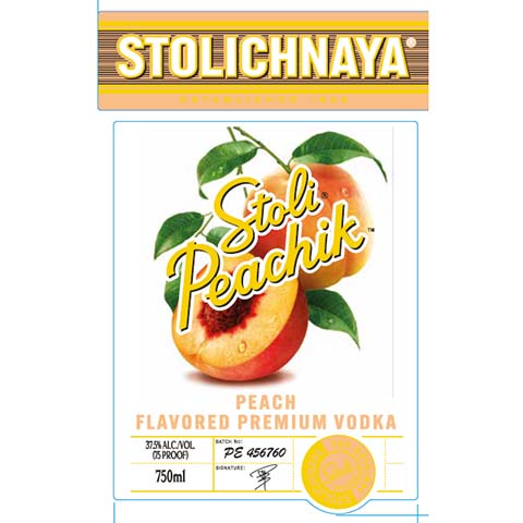Stoli® Peachik Vodka