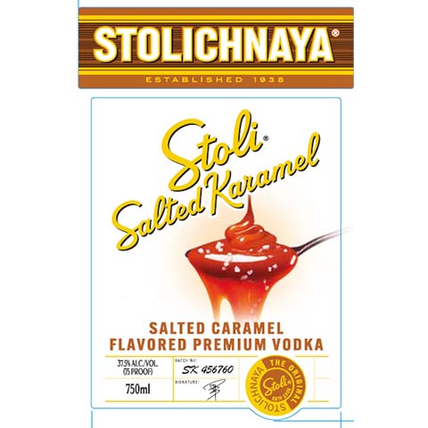 Stoli® Salted Karamel Vodka