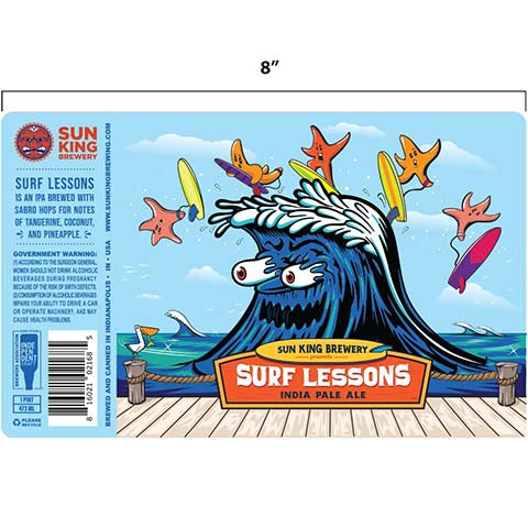 Sun King Surf Lessons IPA
