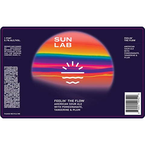 Sun Lab Feelin' The Flow Sour Ale