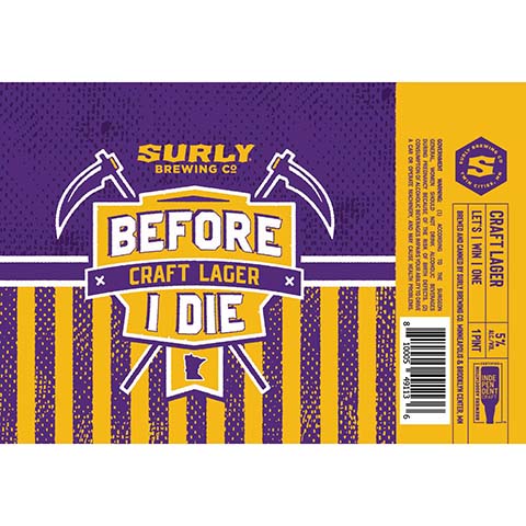 Surly Before Craft Lager I DIe