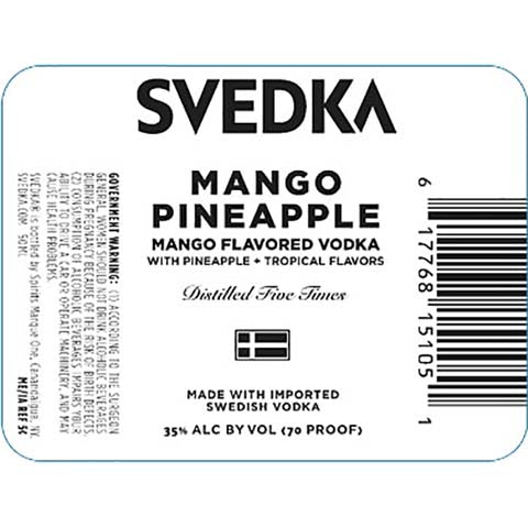 Svedka-Mango-Pineapple-Vodka-50ML-BTL