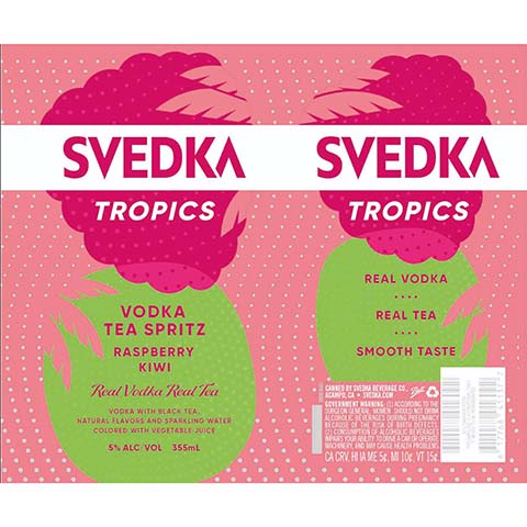 Svedka-Tropics-Raspberry-Kiwi-Vodka-Tea-Spritz-355ML-CAN