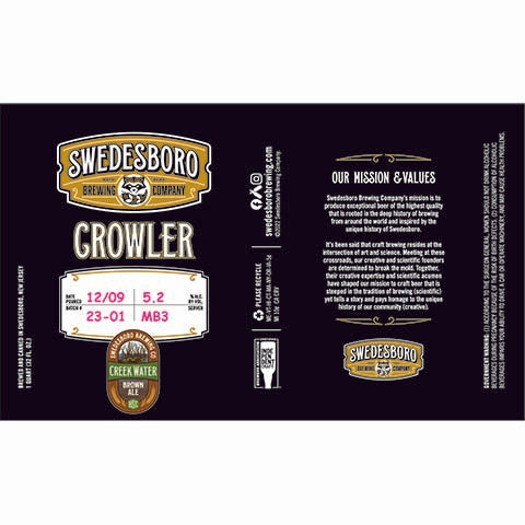 Swedesboro Creek Water Brown Ale
