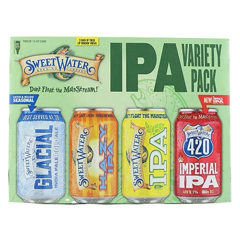 SweetWater IPA Variety 12-Pack