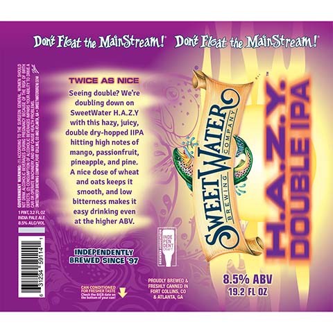 Sweetwater H.A.Z.Y. DIPA