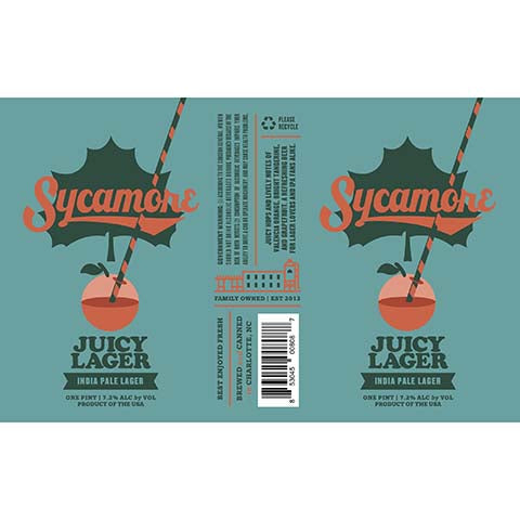 Sycamore Juicy Lager