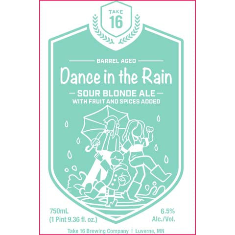 Take 16 Dance in the Rain Sour Blonde Ale