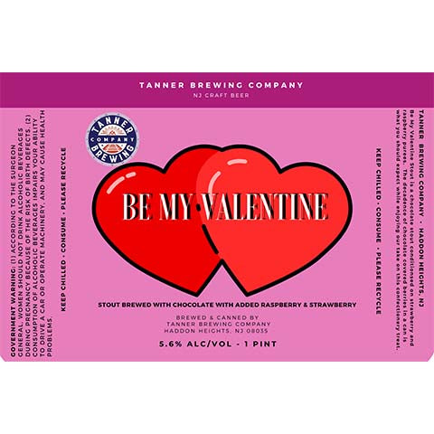 Tanner Be My Valentine Stout