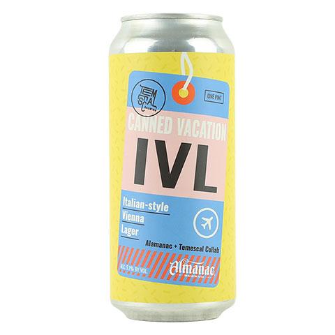 Temescal / Almanac Canned Vacation Lager