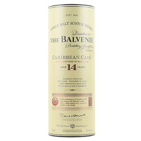The Balvenie 14 Year Old Caribbean Cask Scotch Whisky