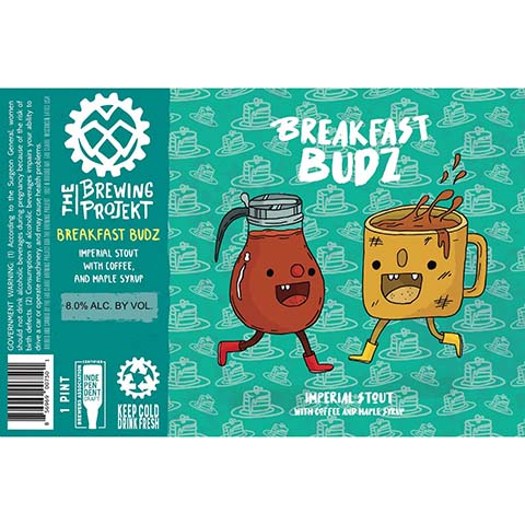 The Brewing Projekt Breakfast Budz Imperial Stout