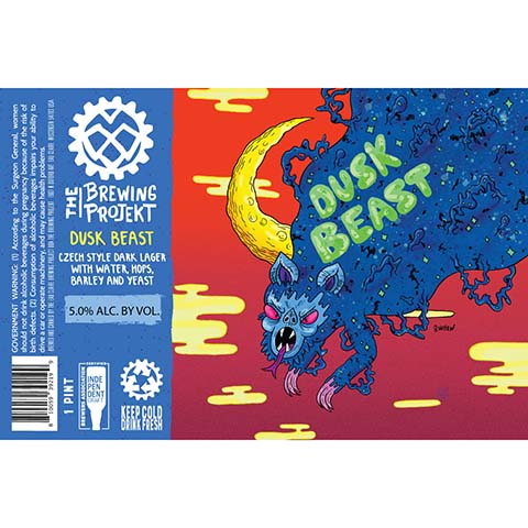 The Brewing Projekt Dusk Beast Czech Style Dark Lager