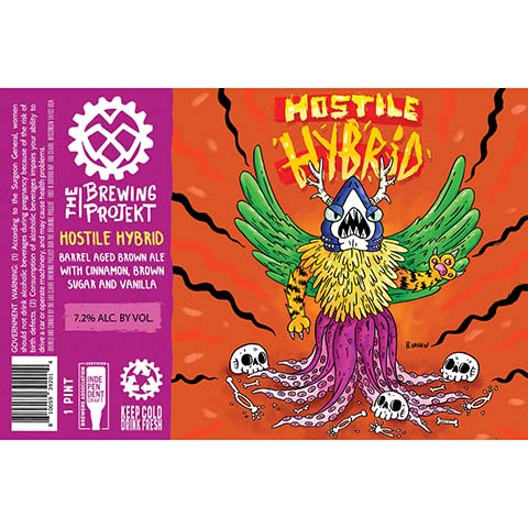 The Brewing Projekt Hostile Hybrid Brown Ale
