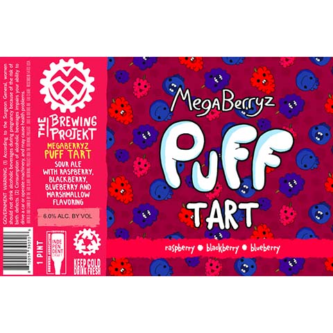 The Brewing Projekt MegaBerryz Puff Tart