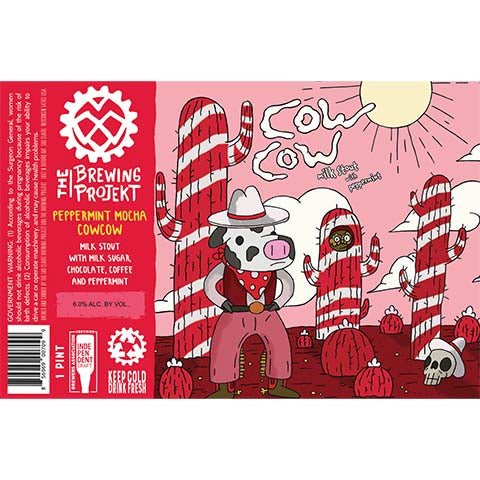 The Brewing Projekt Peppermint Mocha Cowcow Milk Stout