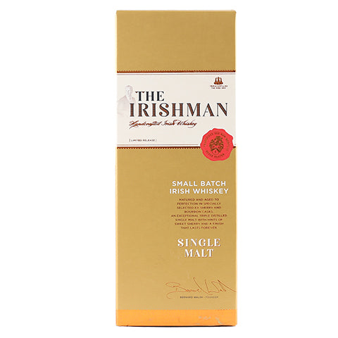 The Irishman Single Malt Irish Whiskey