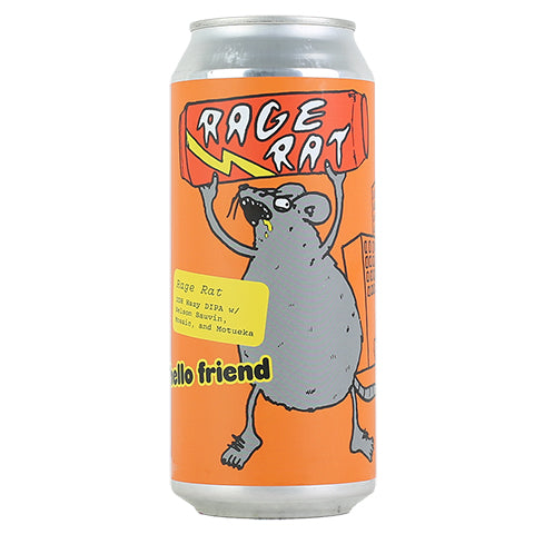 The Rare Barrel Hello Friend: Rage Rat Hazy DIPA