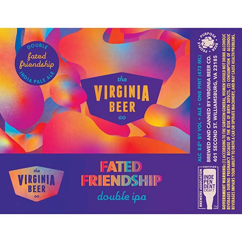 The Virginia Beer Fated Friendship DIPA