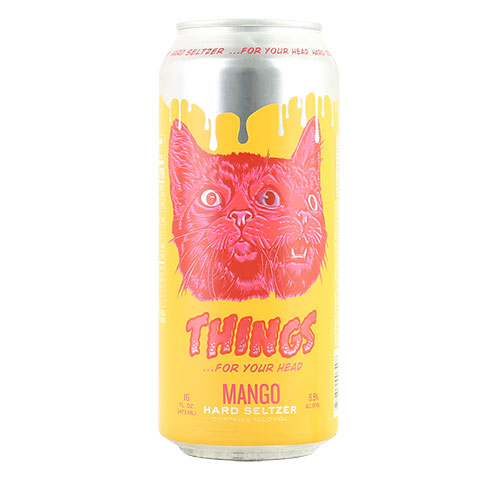 Brouwerij West THINGS For your Head...Mango Hard Seltzer