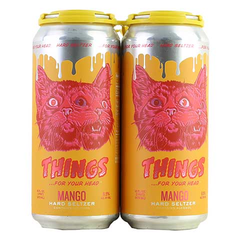 Brouwerij West THINGS For your Head...Mango Hard Seltzer