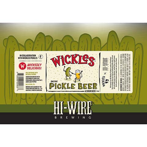 Three Ring/Hi-Wire Wickles Pickle Beer