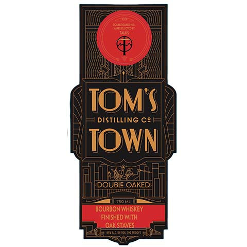 Tom's Town Talus Double Oaked Bourbon Whiskey