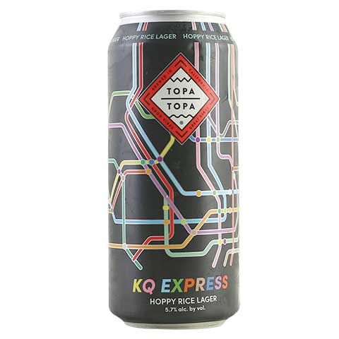 Topa Topa KQ Express Japanese Rice Lager