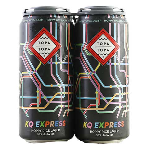 Topa Topa KQ Express Japanese Rice Lager
